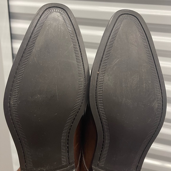 ASOS Double Monk Strap Brown Sz 10 - Picture 5 of 10